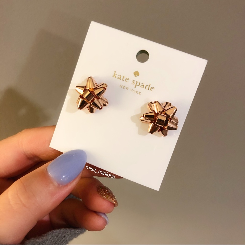 Kate Spade Gift Bow Earrings - Picture 2 of 4